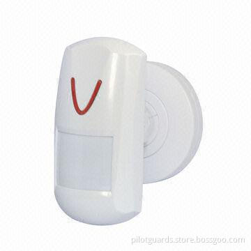 Wired PIR Detector with SMT Design, Anti-RFI and EMI, Fire-proof ABS Housing, CE, RoHS Marks